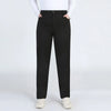Women's Plus-Size Stretch Black Pants