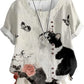 Women's Animal & Floral Print Tunic