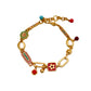 Enamel Japanese embossed bracelet