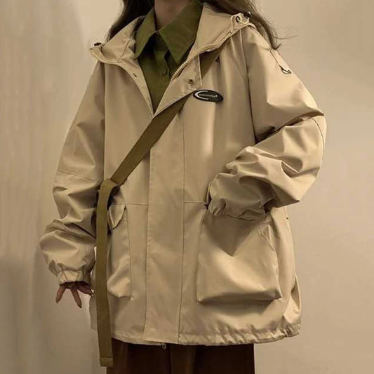 Women's Harajuku Y2K Hooded Jacket