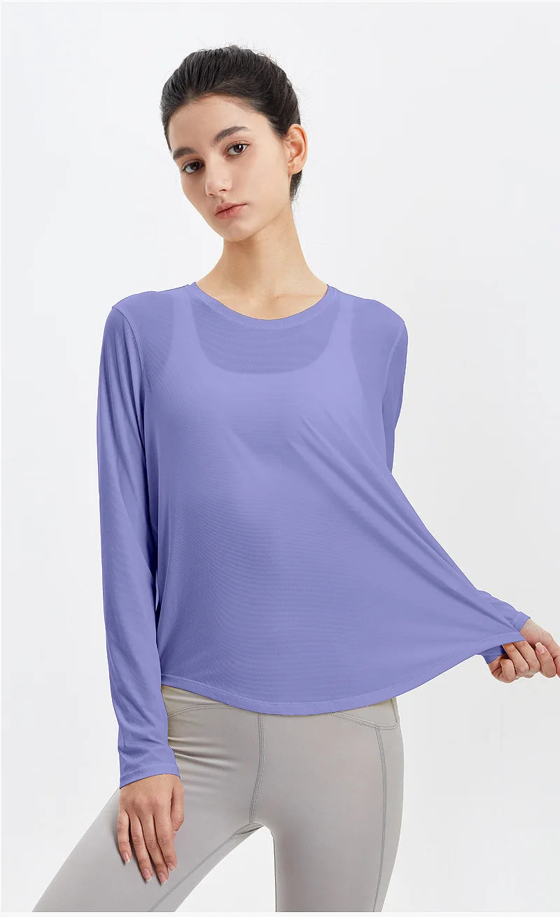 Women's Long Sleeve Sport Shirt