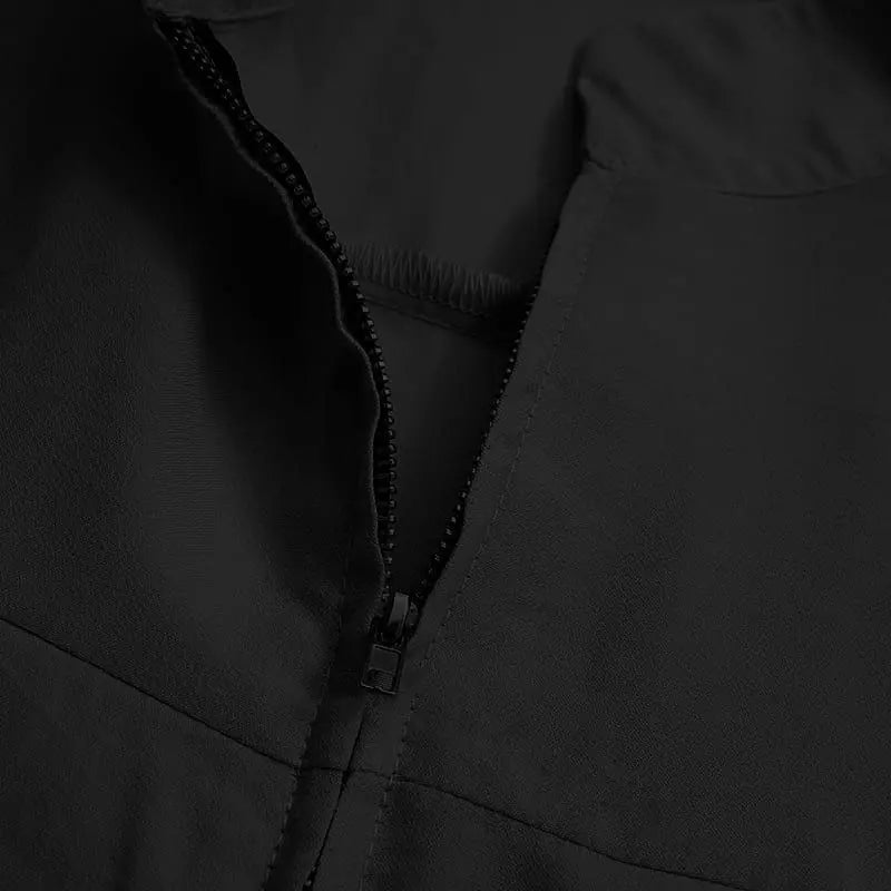 Women's Zipper Front Abaya Kaftan Dress