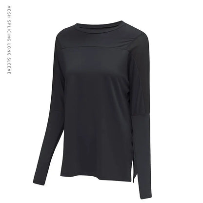 Women's Loose Long-Sleeve Yoga Top