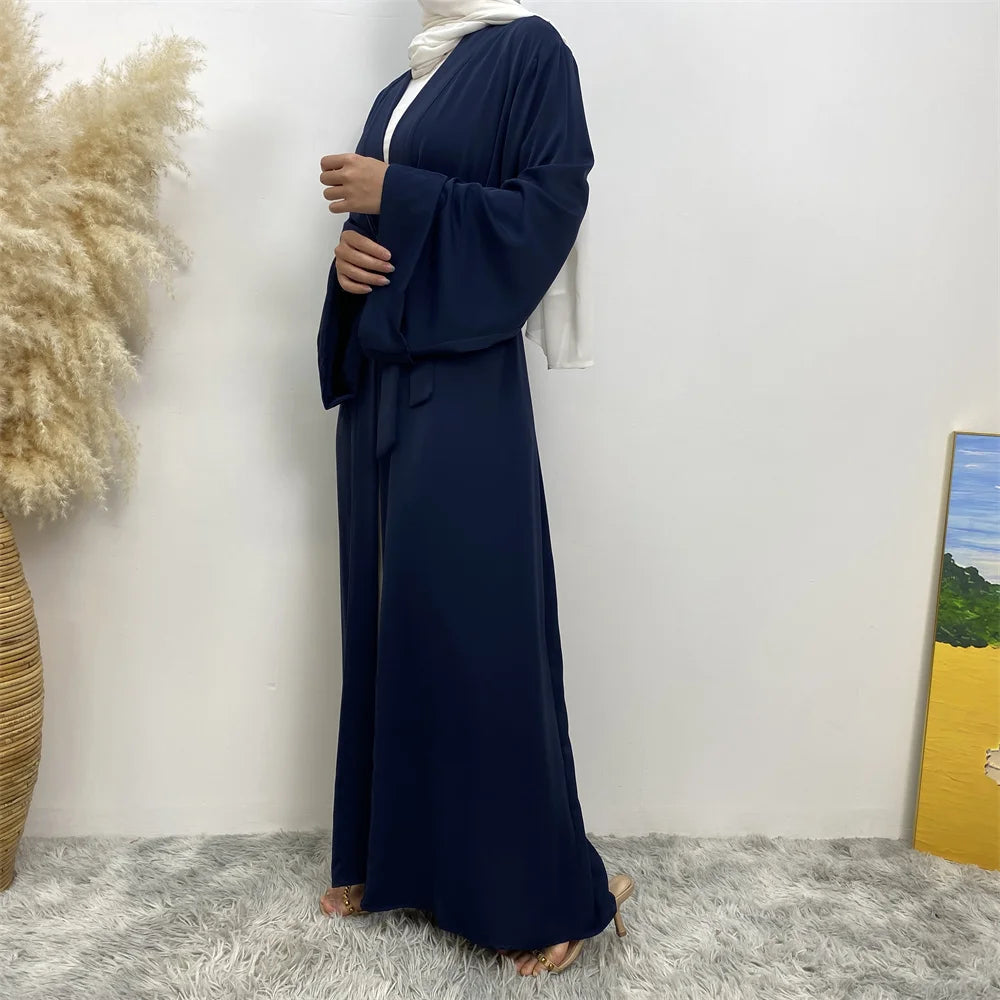 Solid Color Kimono Abaya