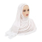 Large Plain Modal Hijab