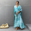 Plus-Size Women's Beach Kaftan Cover-Up