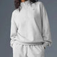 Women's Gray Zip-Up Hoodie