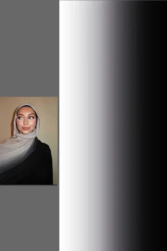 Watercolor Floral Cotton Hijab