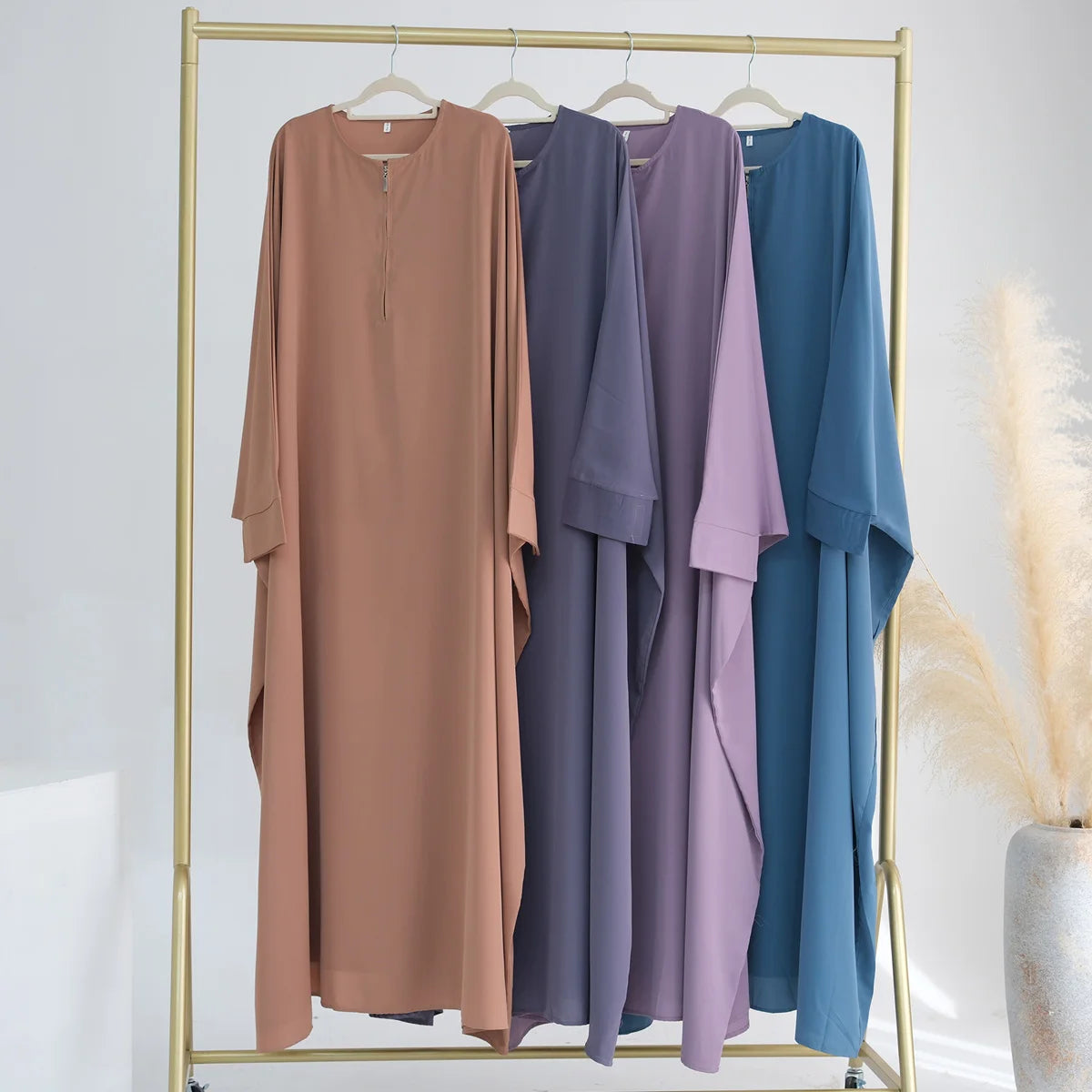 Women's Batwing Sleeve Abaya Dress
