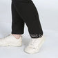 Women's Plus-Size Stretch Black Pants