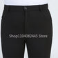 Women's Plus-Size Stretch Black Pants