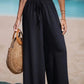 Women's Wide-Leg Drawstring Summer Pants