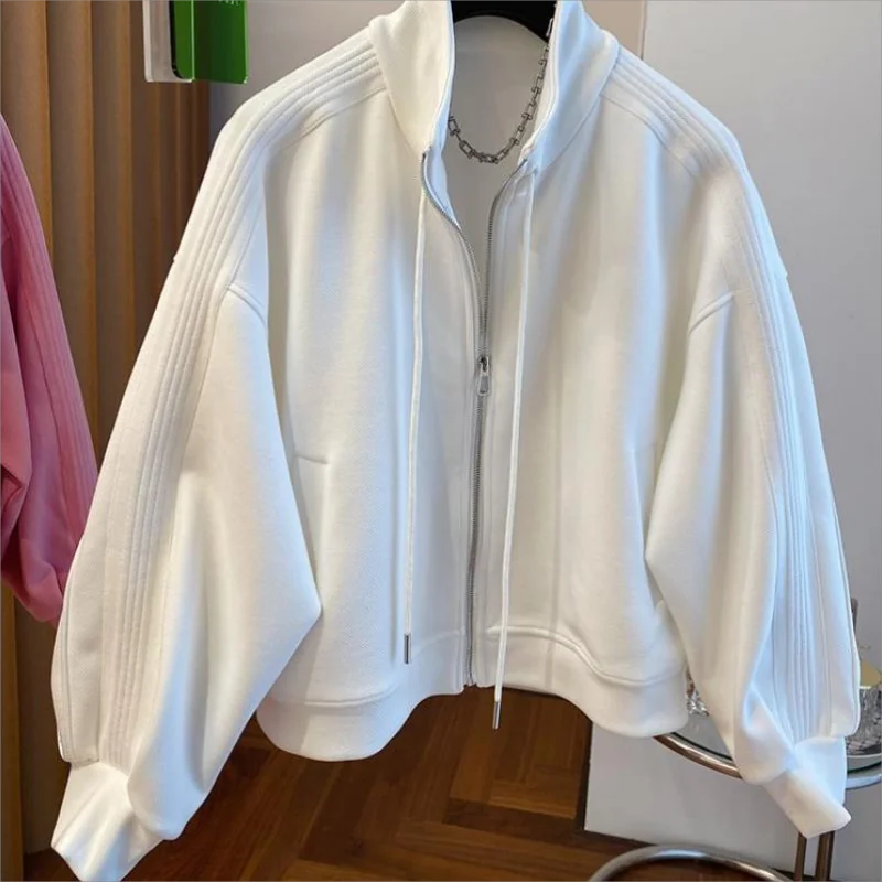 Women's Striped College Track Jacket