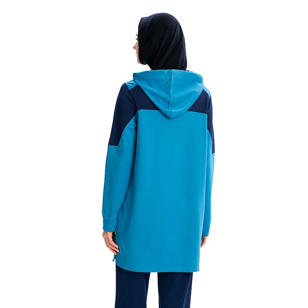 Women's Loose Hooded Kaftan Sweater