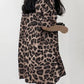 Women's Leopard Print Boho Blouse