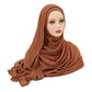 Large Plain Modal Hijab