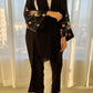 Floral Embroidery Falah abaya