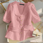 Women's Elegant Puff Sleeve Blouse