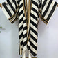 Boho Stripe Kimono Beach Cardigan