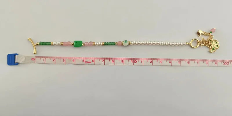 Enamel Japanese embossed bracelet