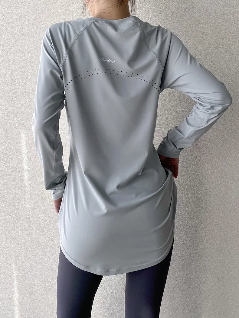 Women's Long Sleeve Yoga Top