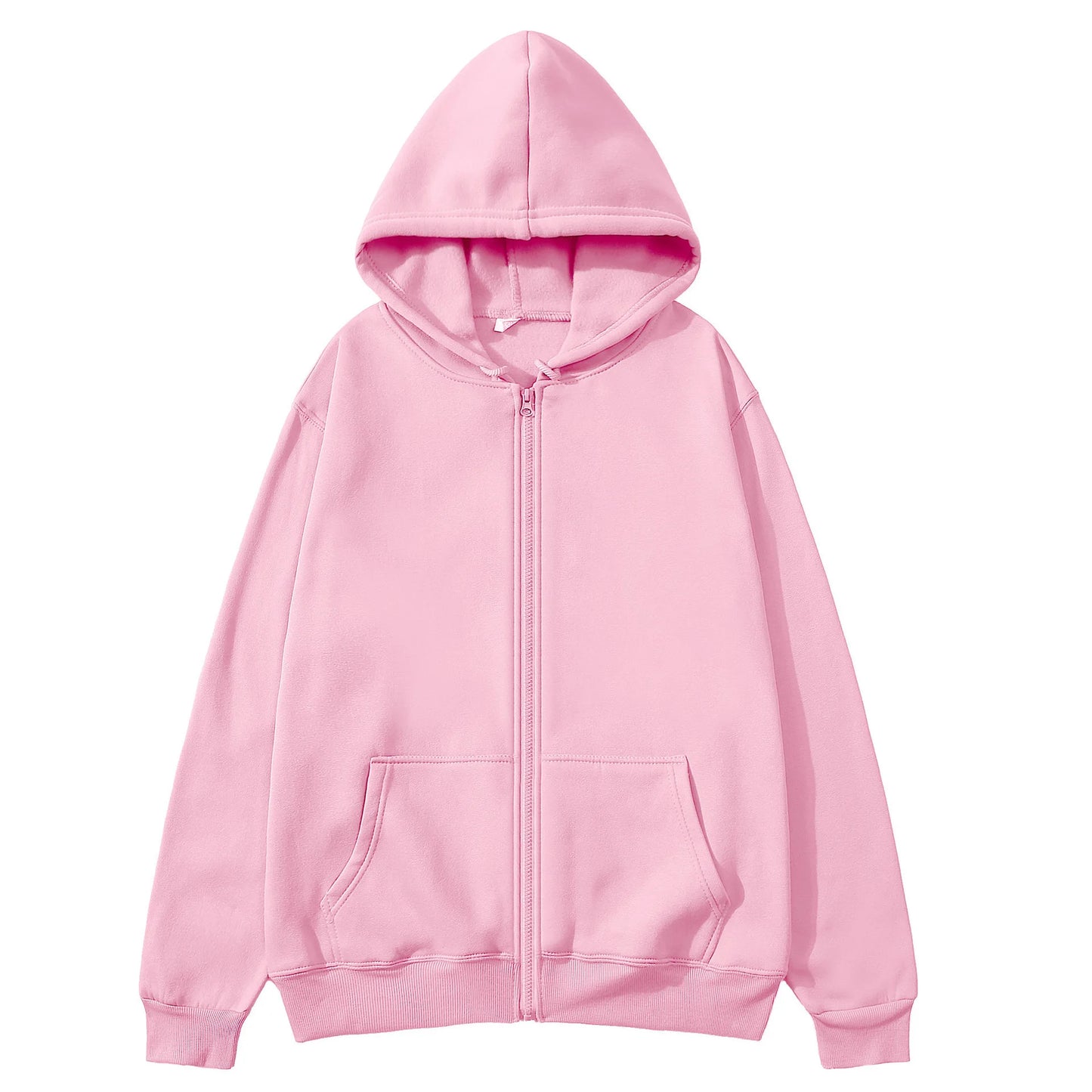 Women's Zip-Up Hooded Sweater Jacket
