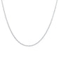 Silver Sparkling Clavicle Necklace