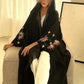 Floral Embroidery Falah abaya