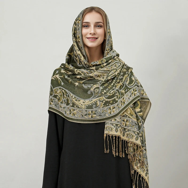Luxury Pashmina Hijab Scarf