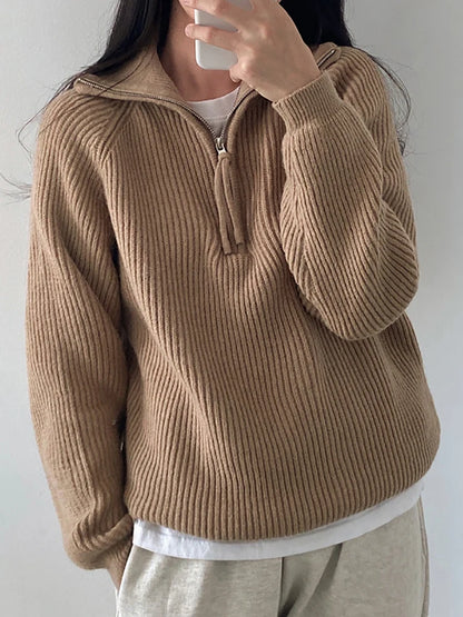 Women's Korean Turtleneck Pullover Sweater