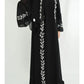 Women's Embroidered Abaya Dress with Scarf