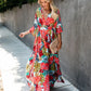 Women's Bohemian Printed Beach Kaftan
