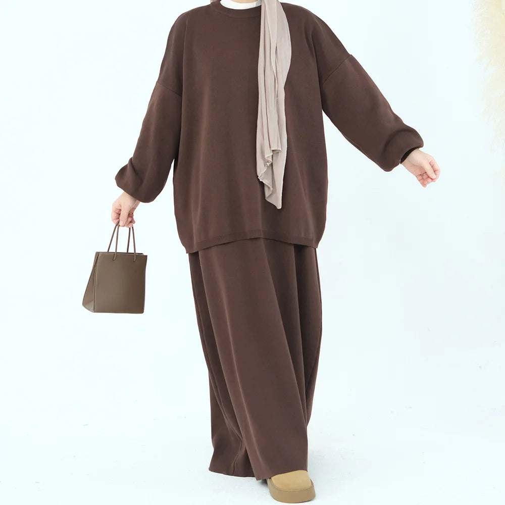 Women's 2-Piece Knit Loungewear Set