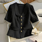 Women's Elegant Puff Sleeve Blouse