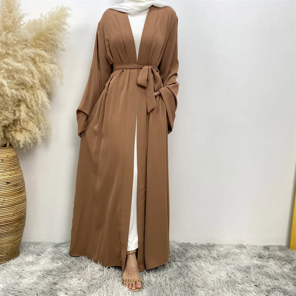 Solid Color Kimono Abaya