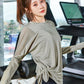 Women's Loose Long-Sleeve Yoga Top