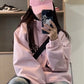 Women's Pink Korean Gorpcore Jacket