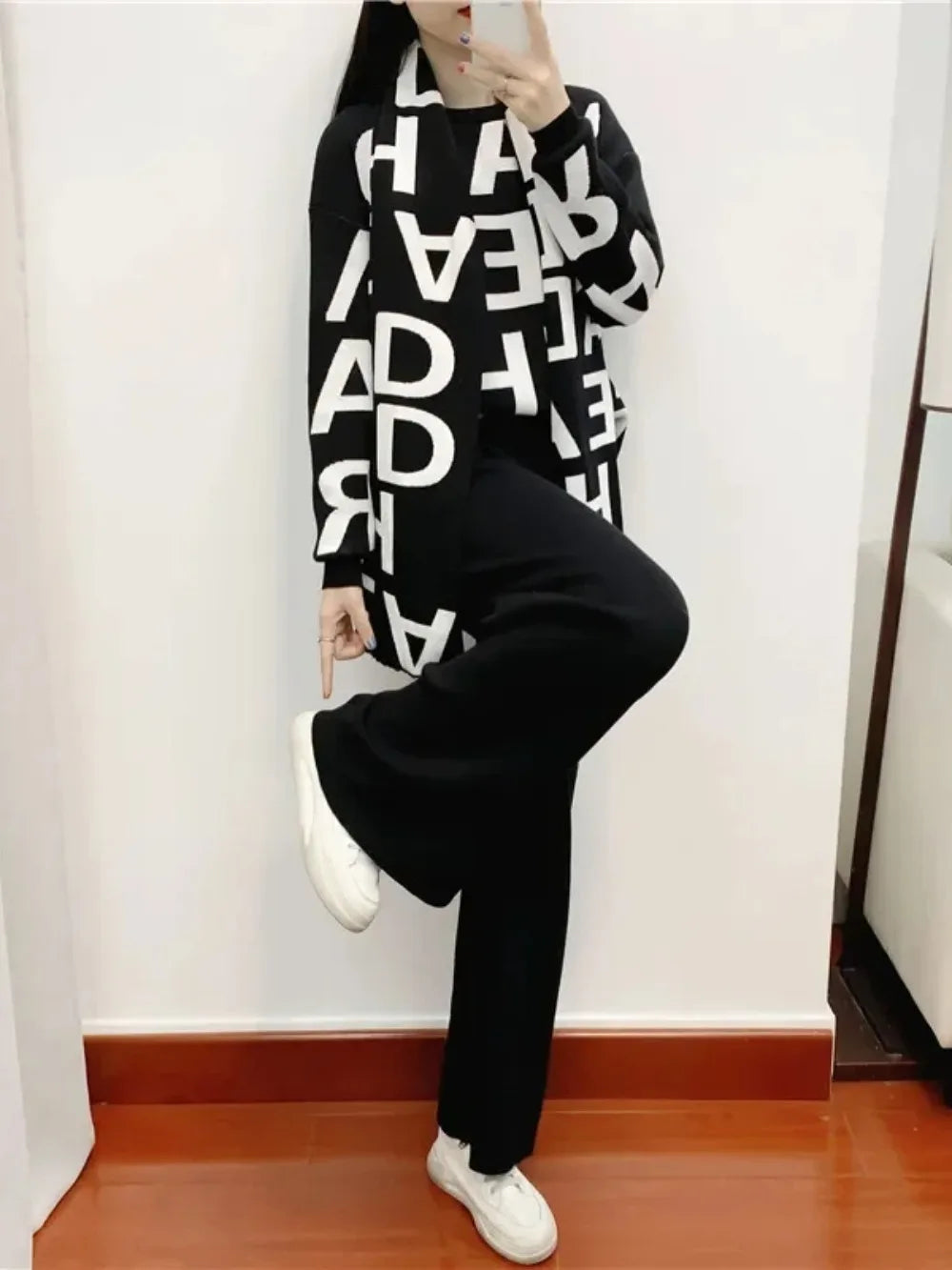 Women's 3-Piece Knit Tracksuit Set