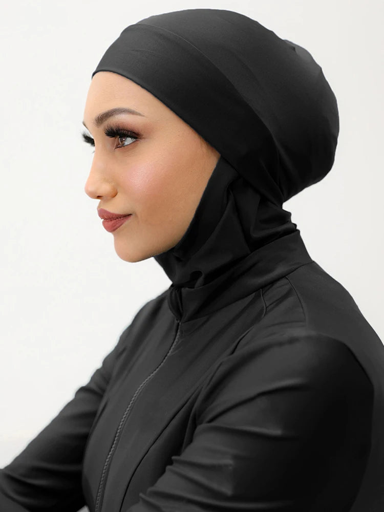Quick-Dry Swim Hijab Cap