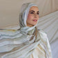 Watercolor Floral Cotton Hijab