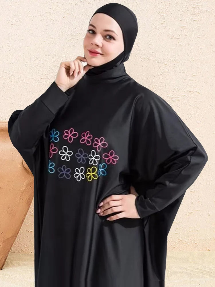 Women's 3-Piece Modest Burkini Set