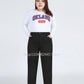 Women's Plus-Size Stretch Black Pants