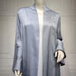 Ruffle Sleeve Open Abaya Kimono