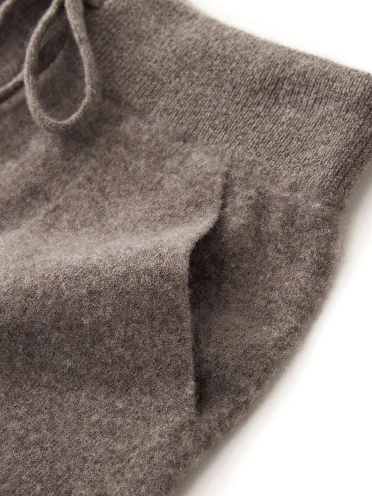 Women's Wool Slim-Fit Winter Pants