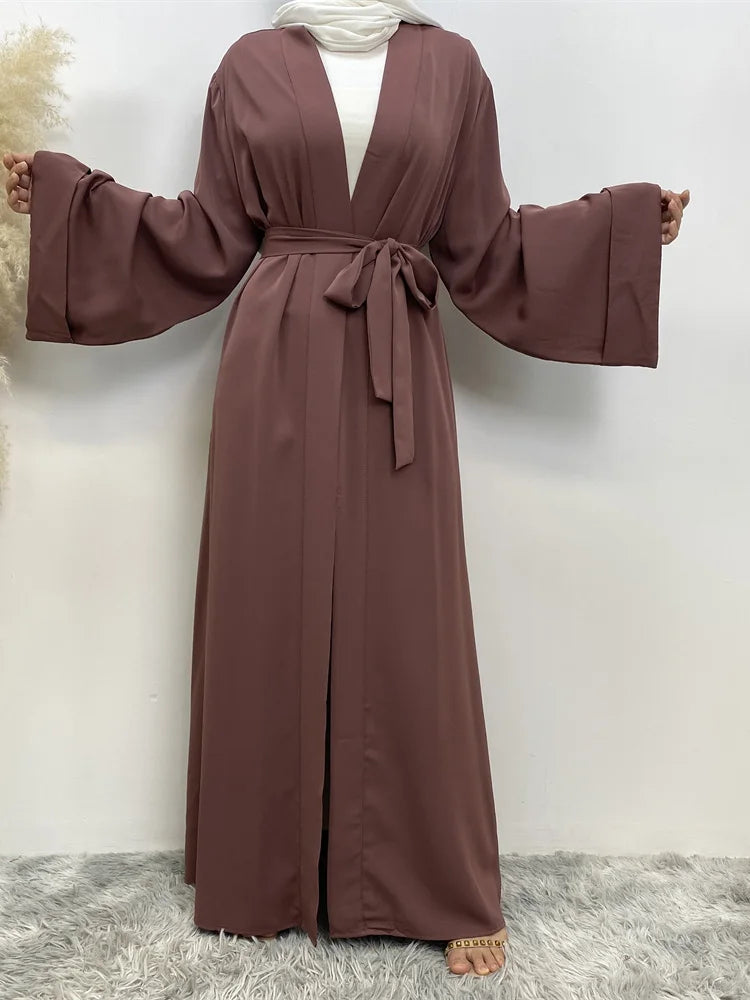 Solid Color Kimono Abaya