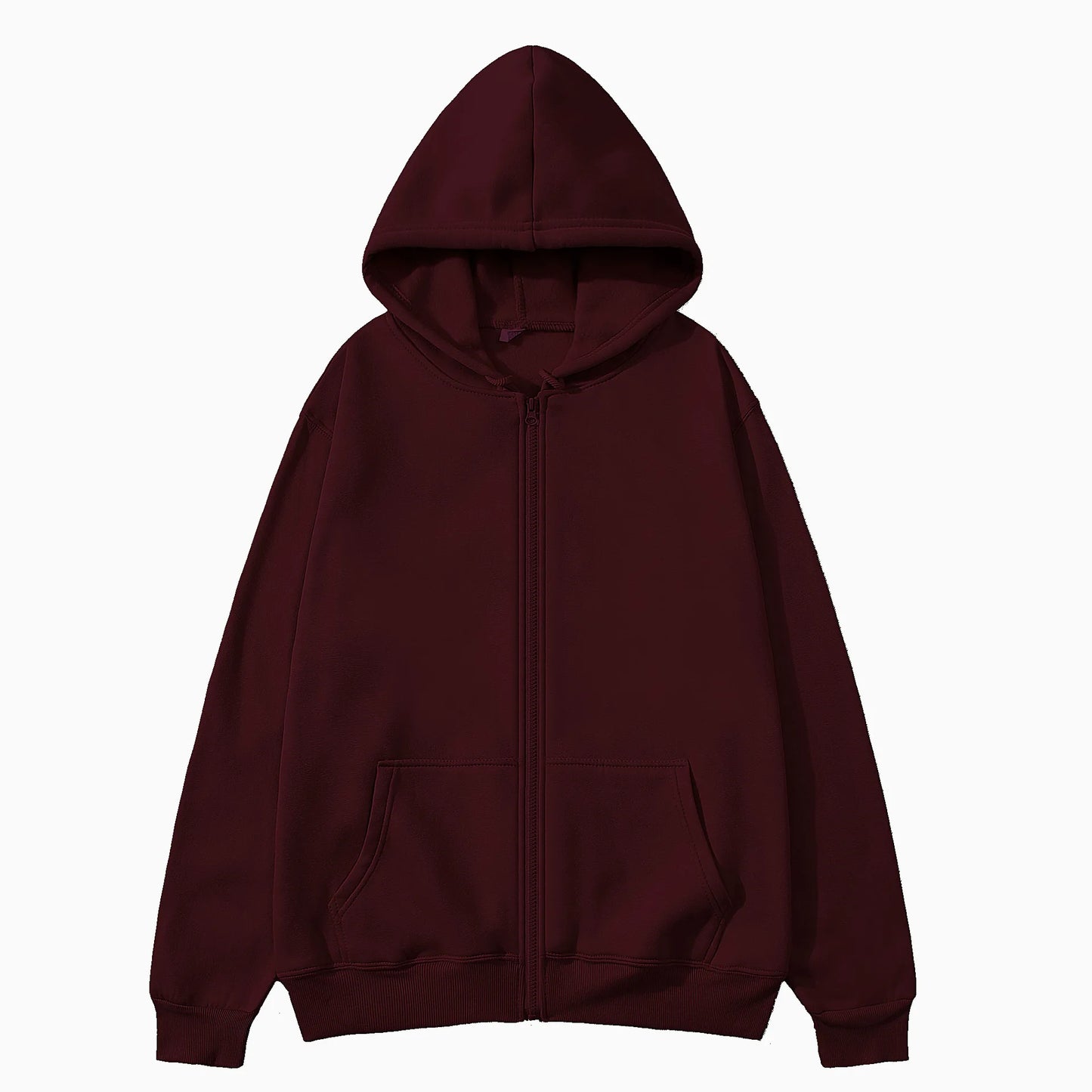 Women's Zip-Up Hooded Sweater Jacket