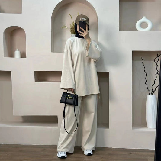 Women's Modest Sweatshirt & Pants Set