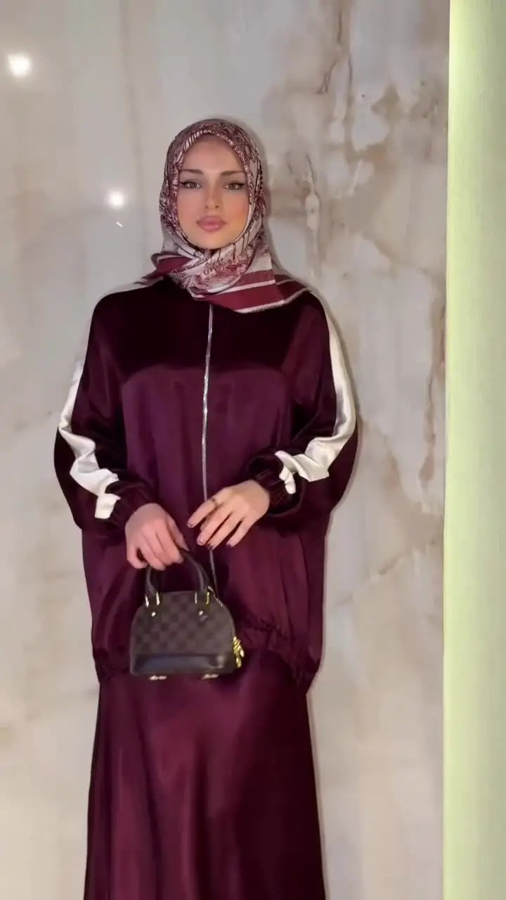 Women's Muslim Jacket & Skirt Set