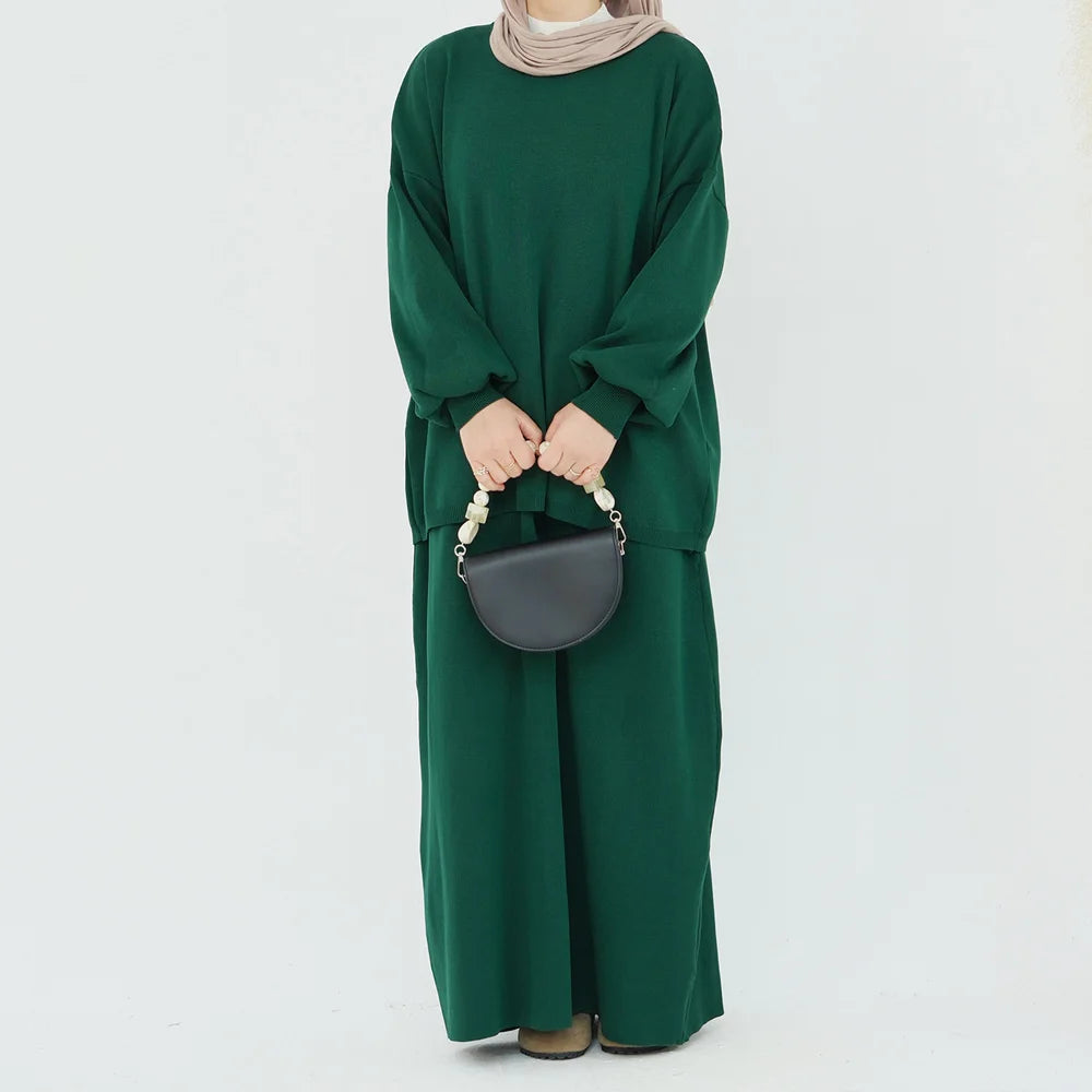 Women's 2-Piece Knit Loungewear Set