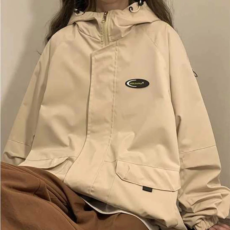 Women's Harajuku Y2K Hooded Jacket